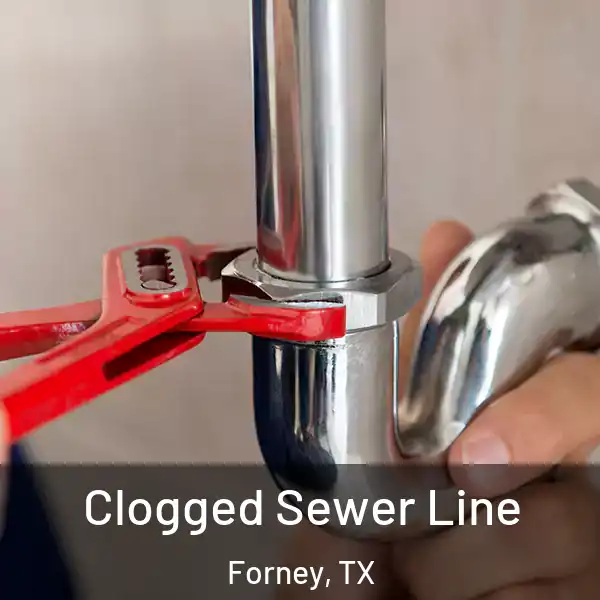  Clogged Sewer Line Forney, TX