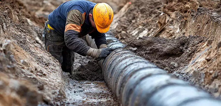 Sewer Replacement in Forney