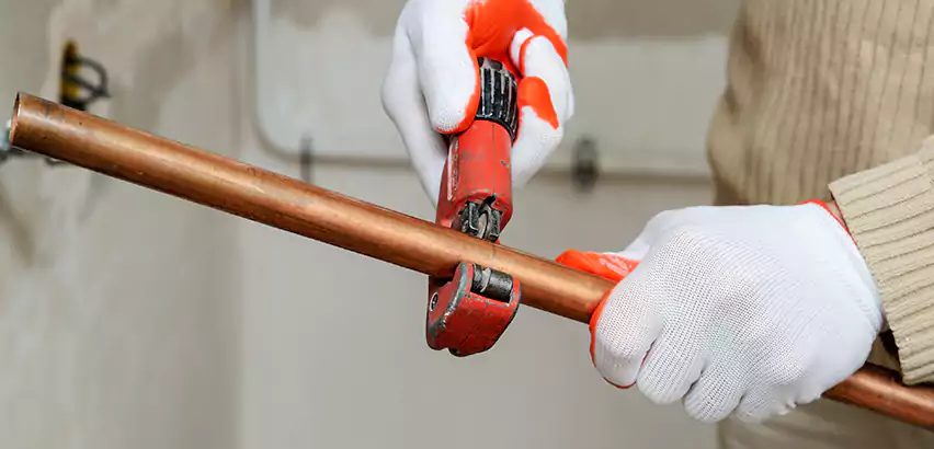 Temporary Copper Pipe Repair Forney, TX
