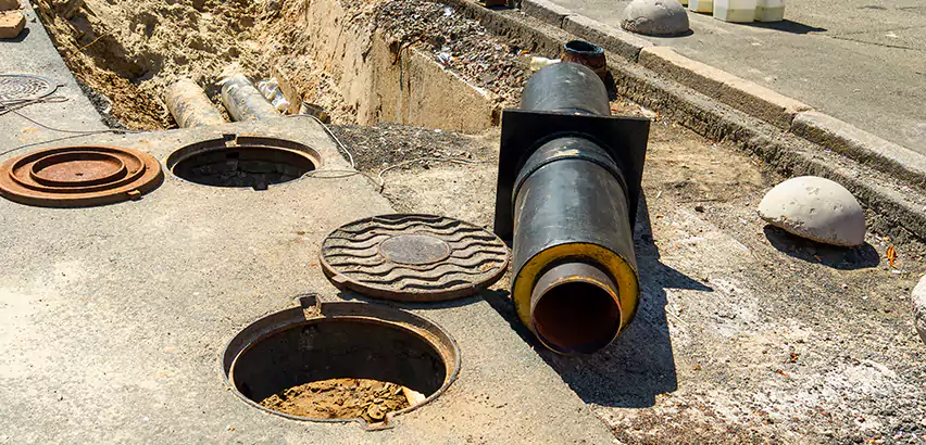 Lateral Sewer Line Replacement in Forney