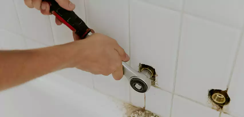 Slab Leak Detection and Repair in Forney