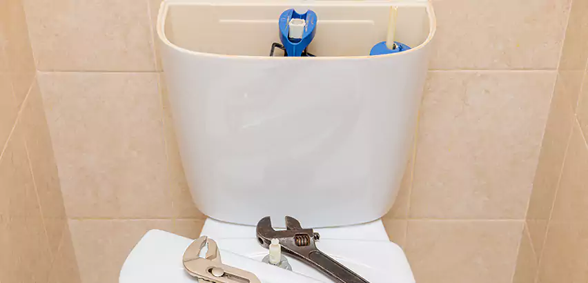 Upflush Toilet Installation in Forney