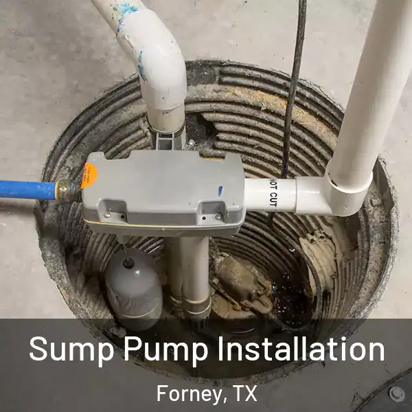  Sump Pump Installation Forney, TX